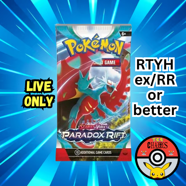 Pokemon TCG: Rip "Till You Hit" EX/RR or Better! - Live ONLY