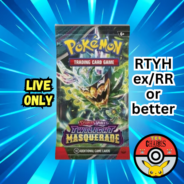 Pokemon TCG: Rip "Till You Hit" EX/RR or Better! - Live ONLY