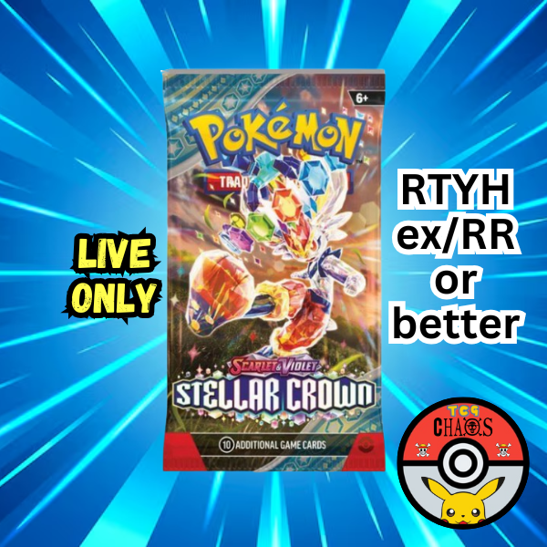 Pokemon TCG: Rip "Till You Hit" EX/RR or Better! - Live ONLY