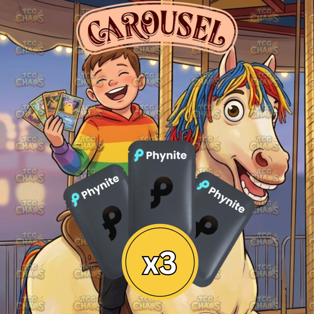 Phynite Carousel - x3 Packs Each Spot - LIVE OPEN ONLY