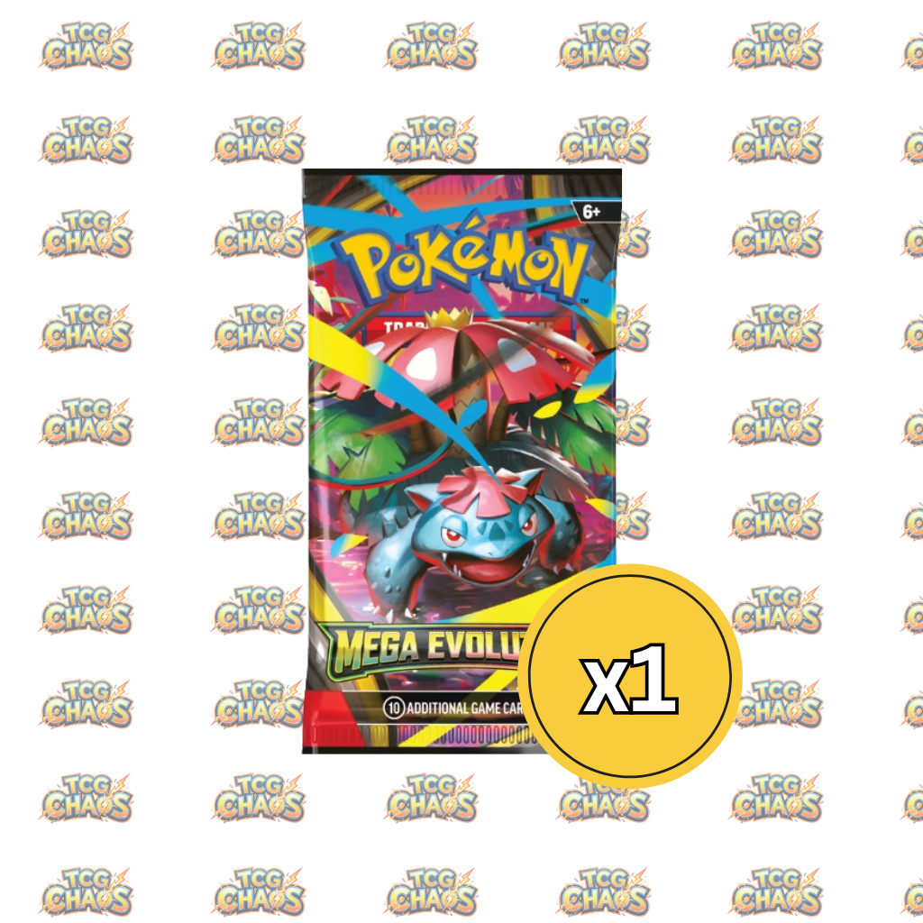 Mega Evolutions Booster Pack x1