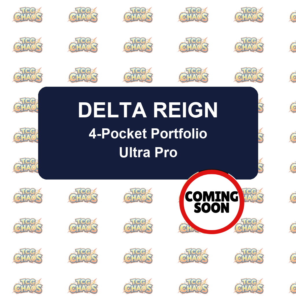 Ultra Pro Pokemon Mega Evolution Delta Reign 4-Pocket Portfolio