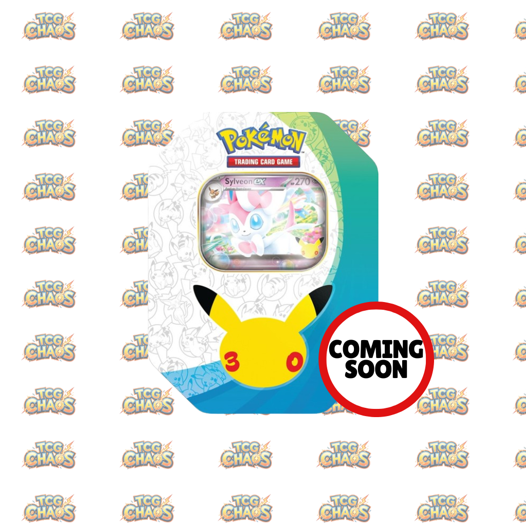 30th Celebration Tin Sylveon ex