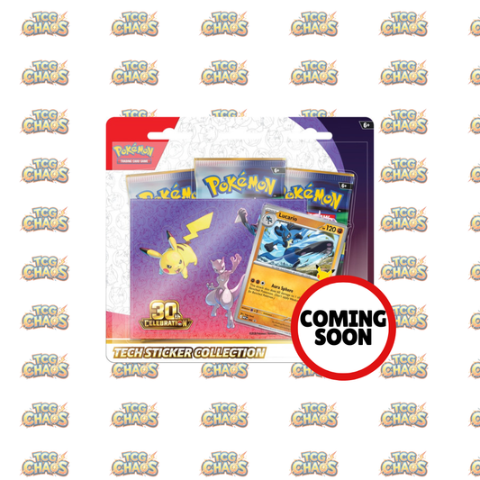 30th Celebration Tech Sticker Collection - Lucario