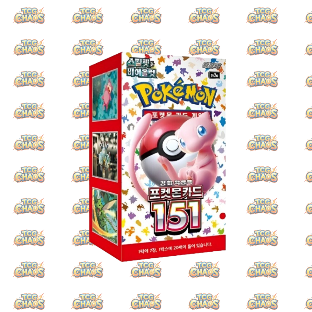 Pokémon Korean 151 [sv2a]: Booster Box (20 Packs)