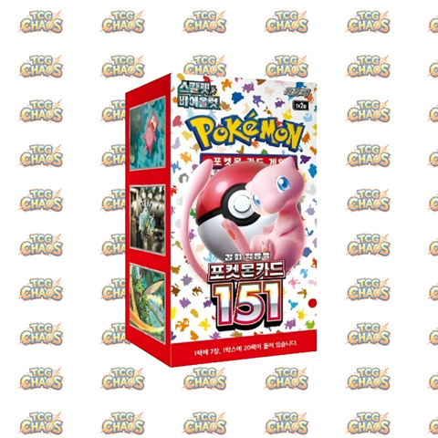 Pokémon Korean 151 [sv2a]: Booster Box (20 Packs)