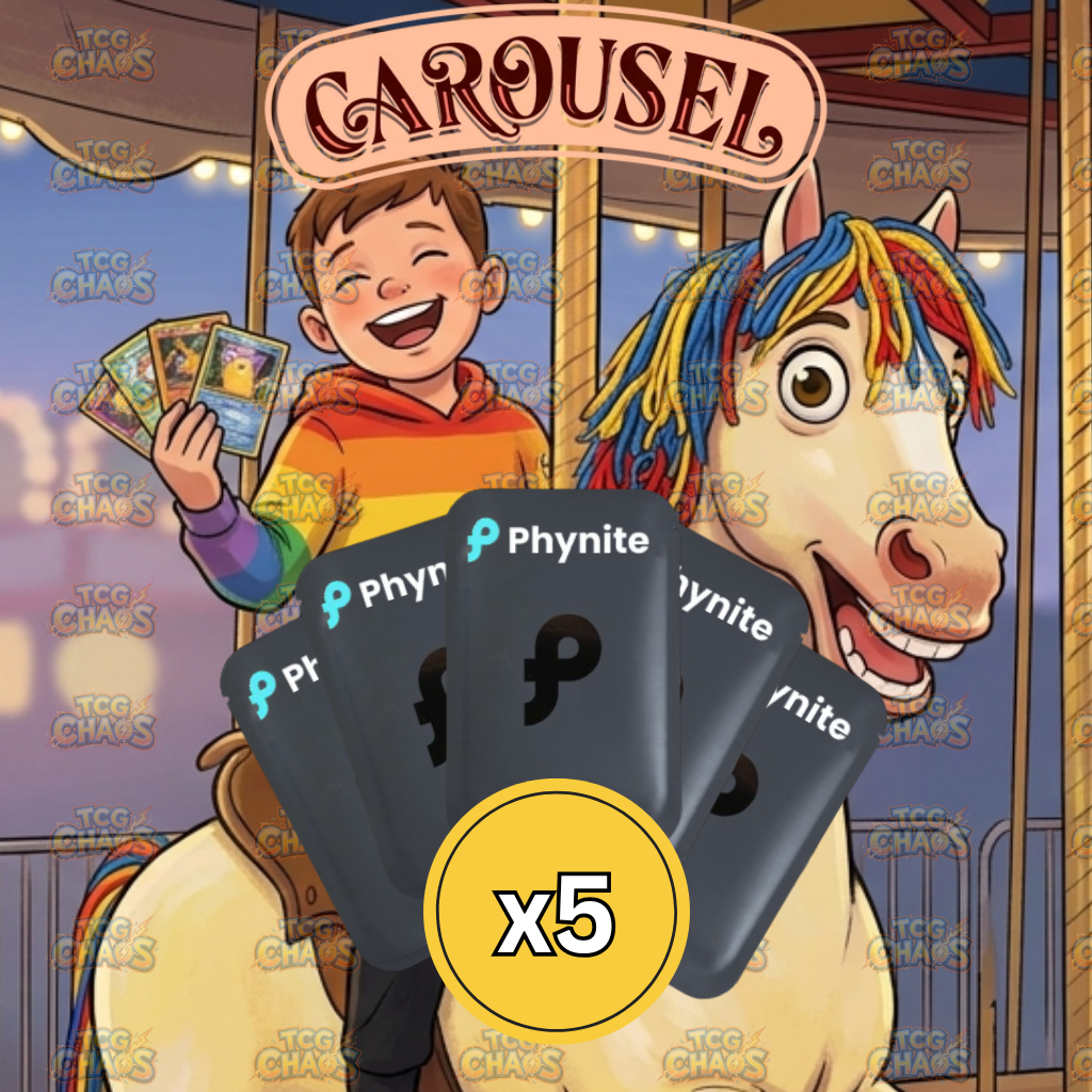 Phynite Carousel - x5 Packs Each Spot - LIVE OPEN ONLY