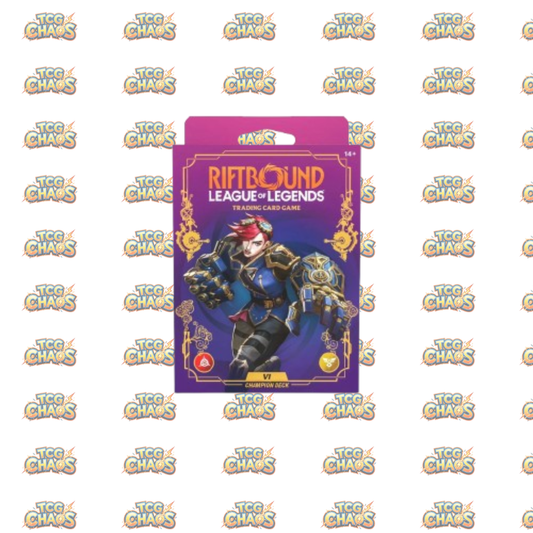 Riftbound: League of Legends TCG - Unleashed Champion Deck - Vi Display
