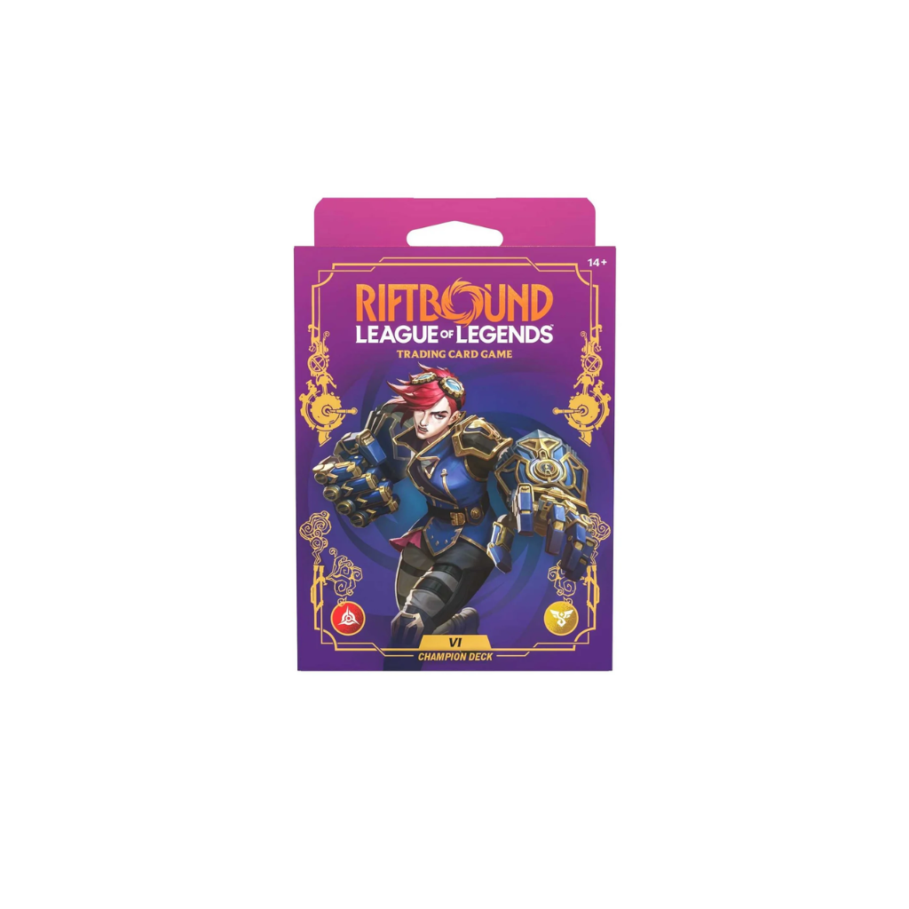 Riftbound: League of Legends TCG - Unleashed Champion Deck - Vi Display
