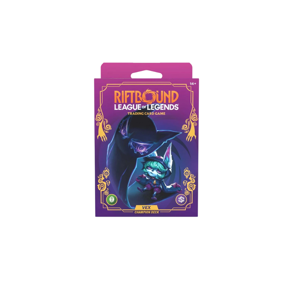 Riftbound: League of Legends TCG - Unleashed Champion Deck - Vex Display
