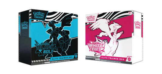 Scarlet and Violet Black Bolt & White Flare ETB Bundle!