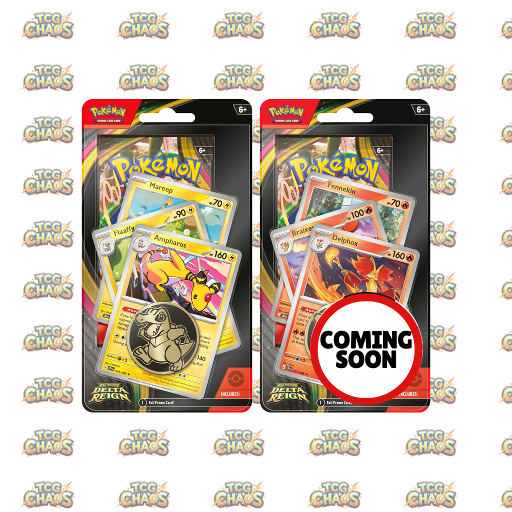 Pokemon Mega Evolution Delta Reign Premium Checklane Blister (Assorted)