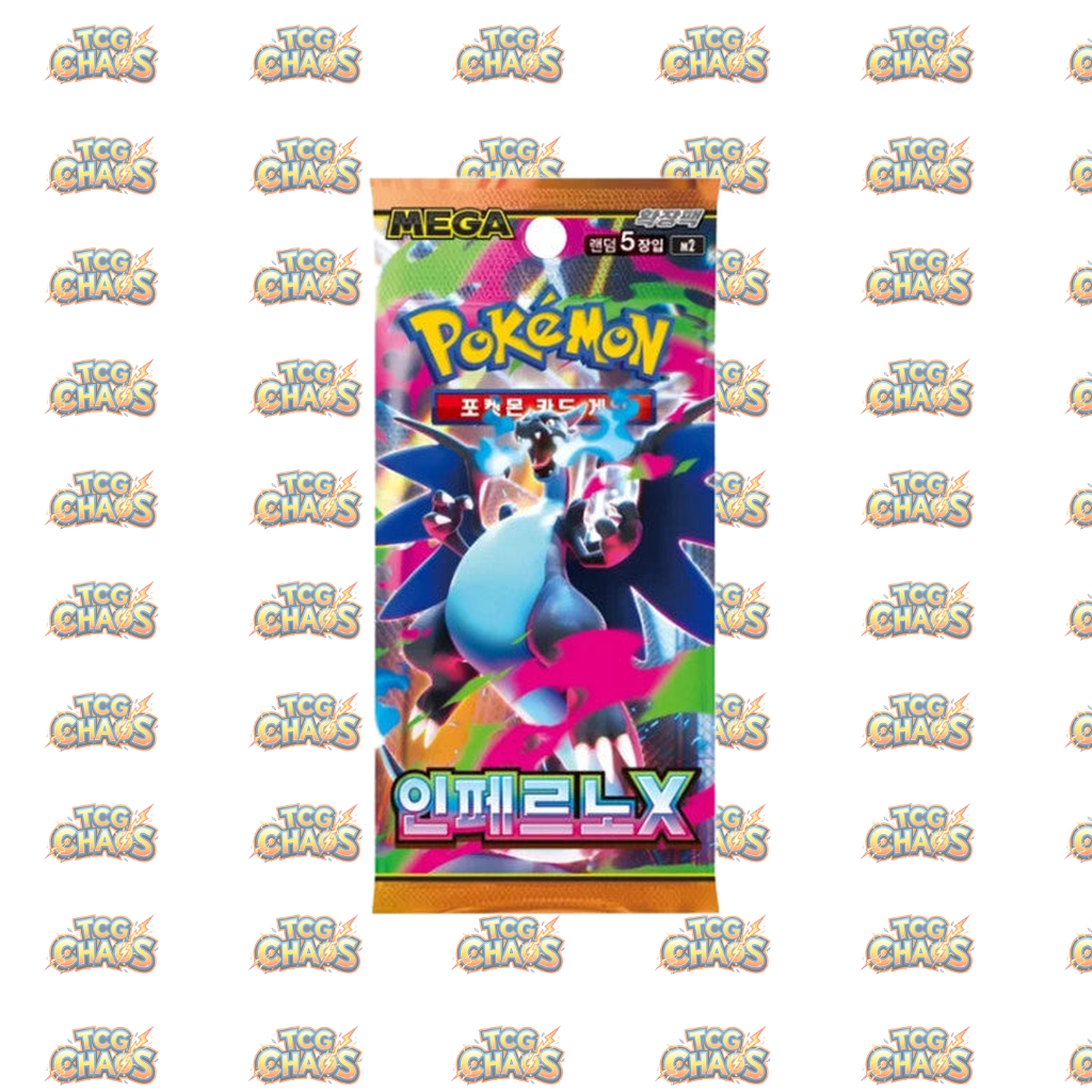 Pokemon Korean Inferno X [M2] Booster Pack x1