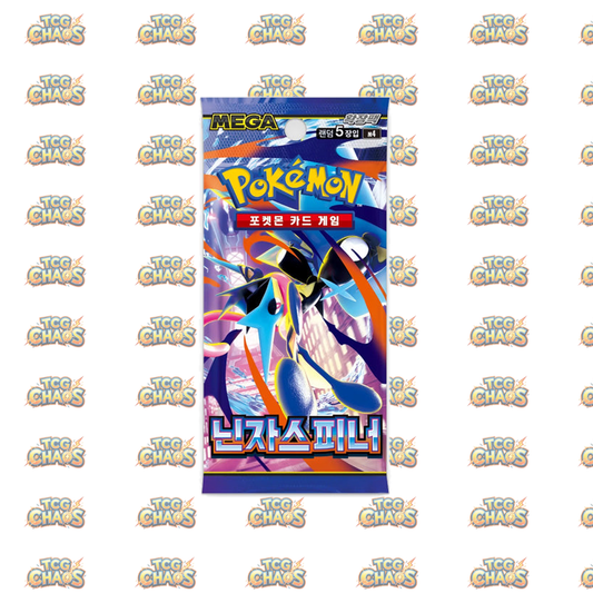Pokemon Korean Ninja Spinner [M4] Booster Pack x1
